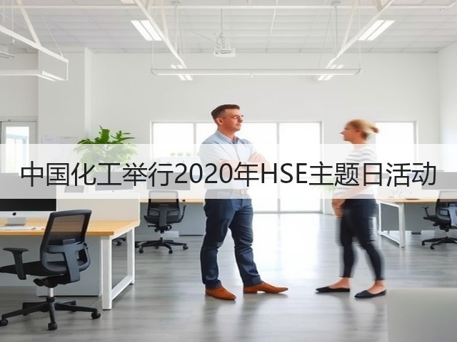 中国化工举行2020年HSE主题日活动