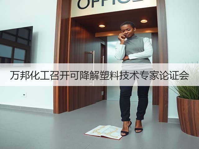 万邦化工召开可降解塑料技术专家论证会 万邦化工召开可降解塑料技术专家论证会