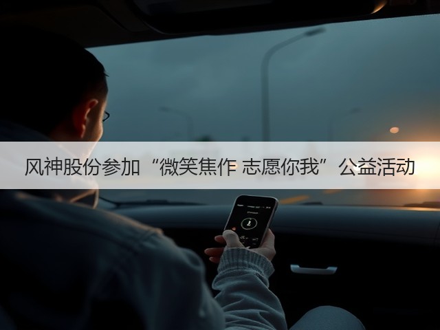 风神股份参加“微笑焦作 志愿你我”公益活动