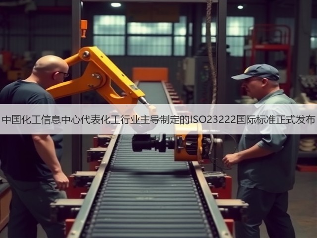 中国化工信息中心代表化工行业主导制定的ISO23222国际标准正式发布 中国化工信息中心代表化工行业主导制定的ISO23222国际标准正式发布