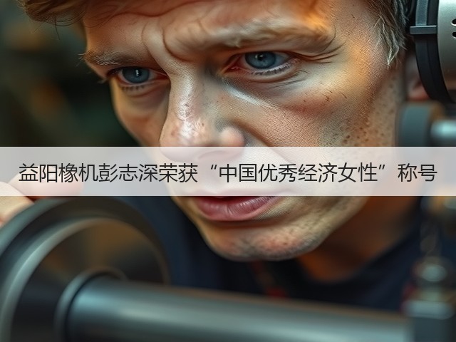 益阳橡机彭志深荣获“中国优秀经济女性”称号