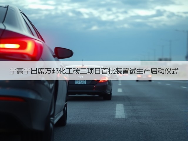 宁高宁出席万邦化工碳三项目首批装置试生产启动仪式 宁高宁出席万邦化工碳三项目首批装置试生产启动仪式