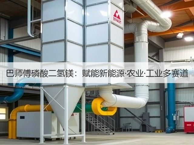巴师傅磷酸二氢镁：赋能新能源·农业·工业多赛道