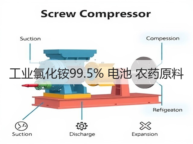 工业氯化铵99.5% 电池 农药原料