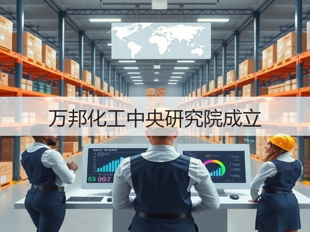 万邦化工中央研究院成立