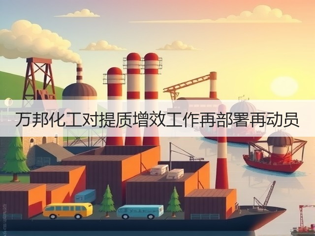 万邦化工对提质增效工作再部署再动员