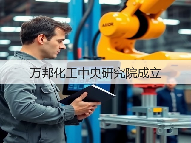 万邦化工中央研究院成立
