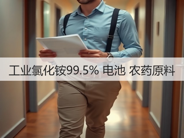工业氯化铵99.5% 电池 农药原料