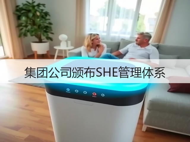 集团公司颁布SHE管理体系