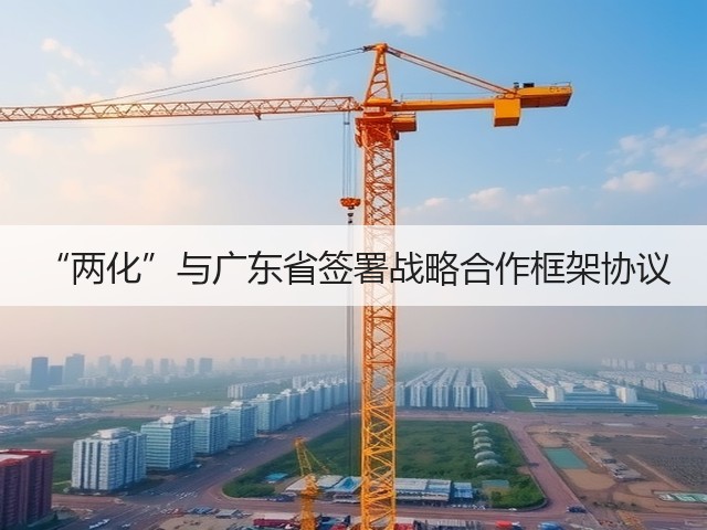 “两化”与广东省签署战略合作框架协议 “两化”与广东省签署战略合作框架协议