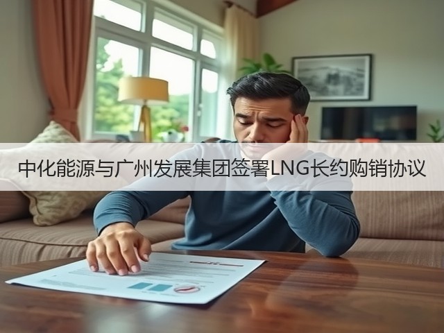 中化能源与广州发展集团签署LNG长约购销协议