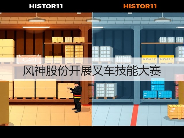 风神股份开展叉车技能大赛