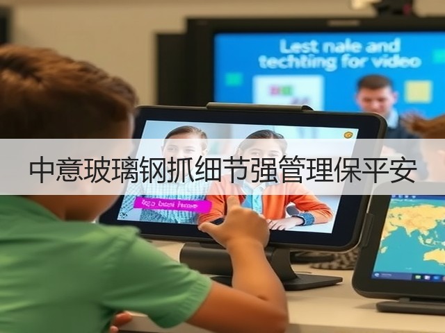 中意玻璃钢抓细节强管理保平安