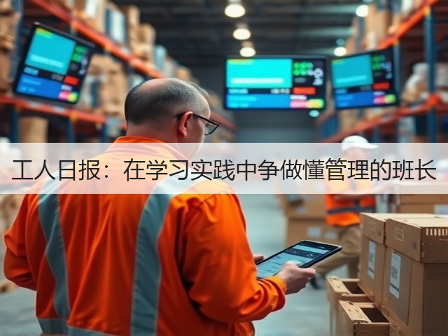 工人日报：在学习实践中争做懂管理的班长