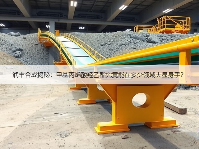 润丰合成揭秘:甲基丙烯酸羟乙酯究竟能在多少领域大显身手? 润丰合成揭秘:甲基丙烯酸羟乙酯究竟能在多少领域大显身手?